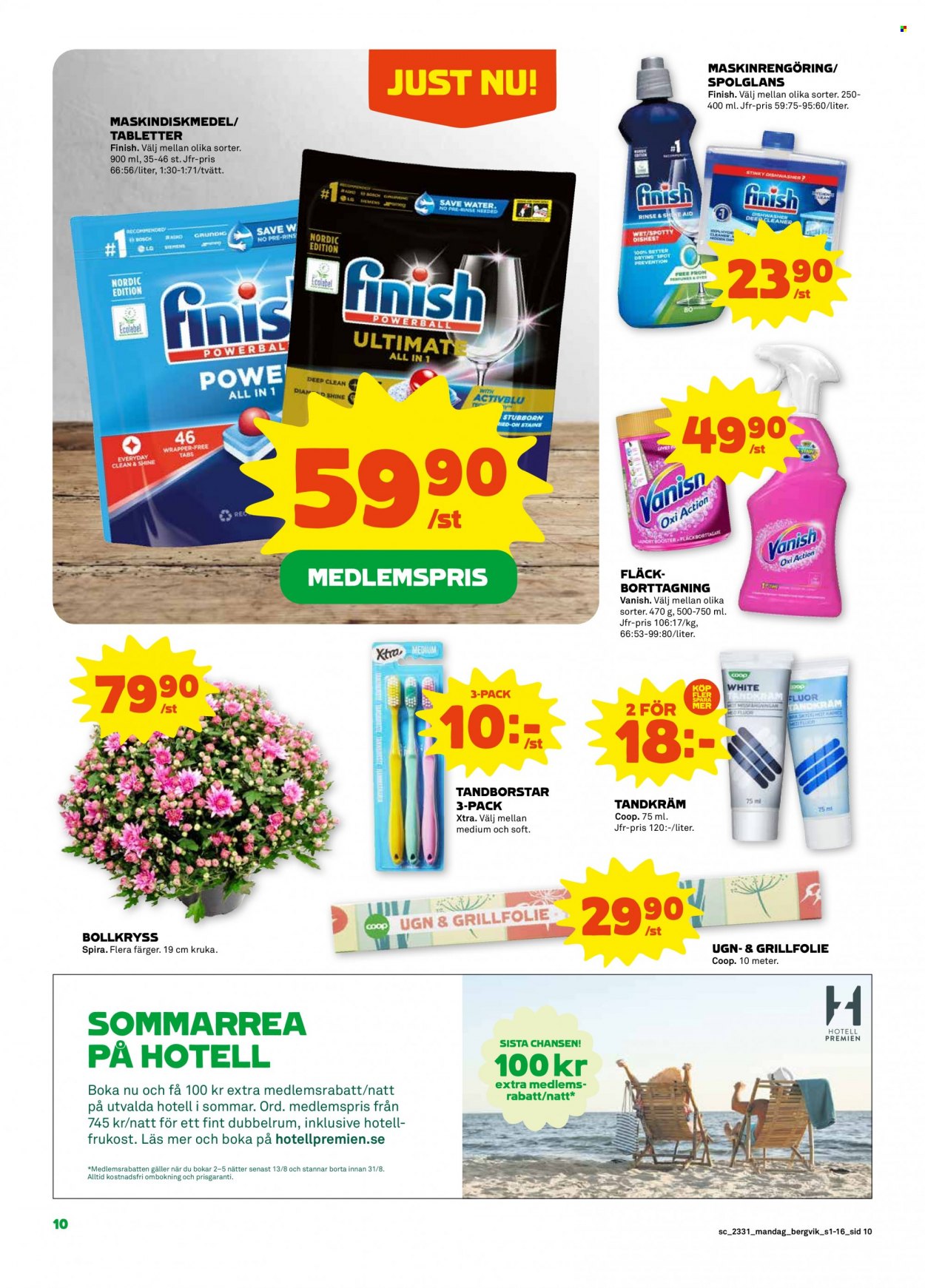 Stora Coop reklamblad - 31/7 2023 - 6/8 2023. Sida 10