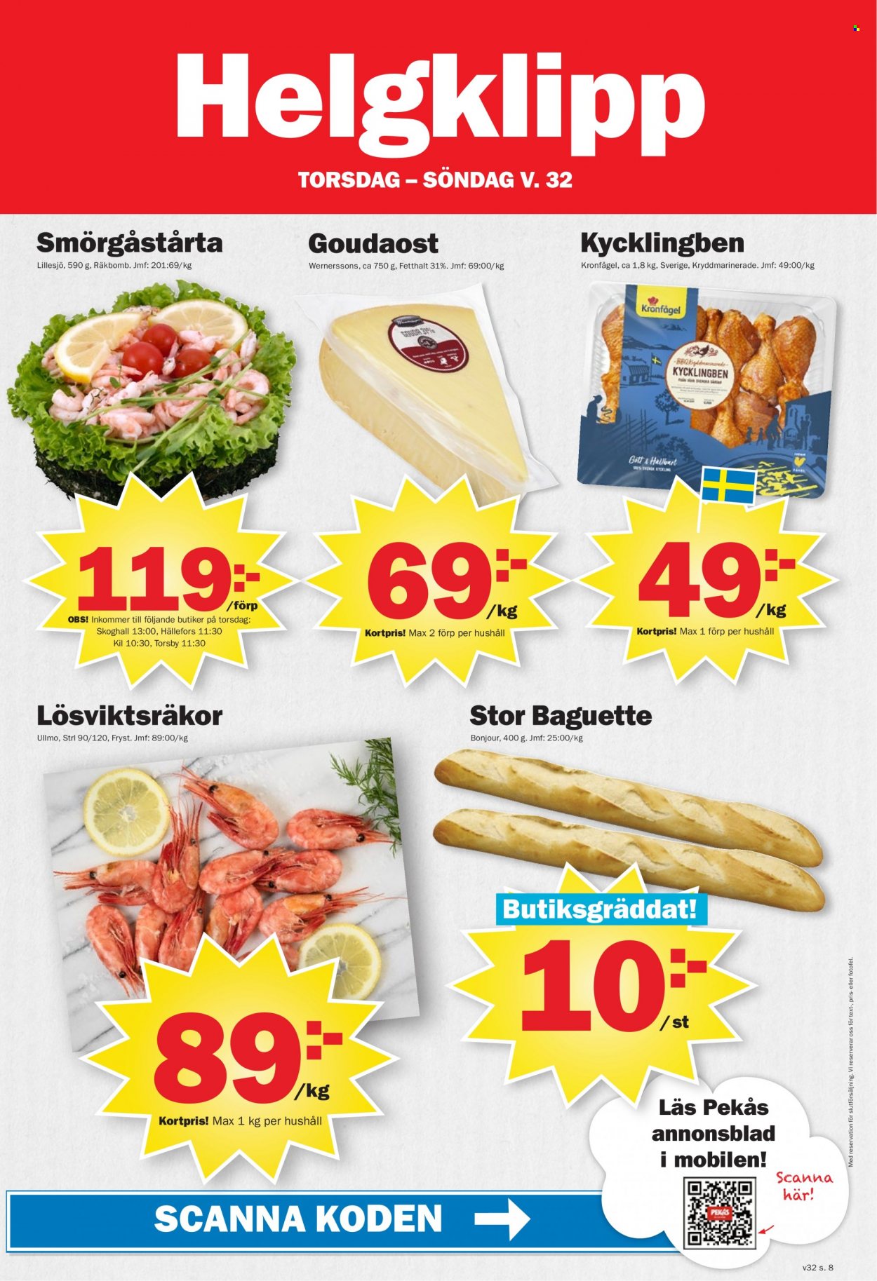 Pekås reklamblad - 7/8 2023 - 13/8 2023. Sida 8