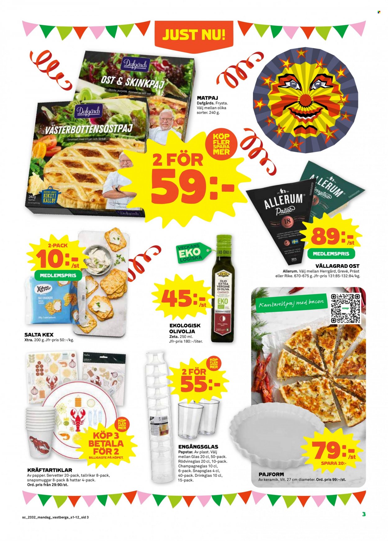 Coop reklamblad - 7/8 2023 - 13/8 2023. Sida 3