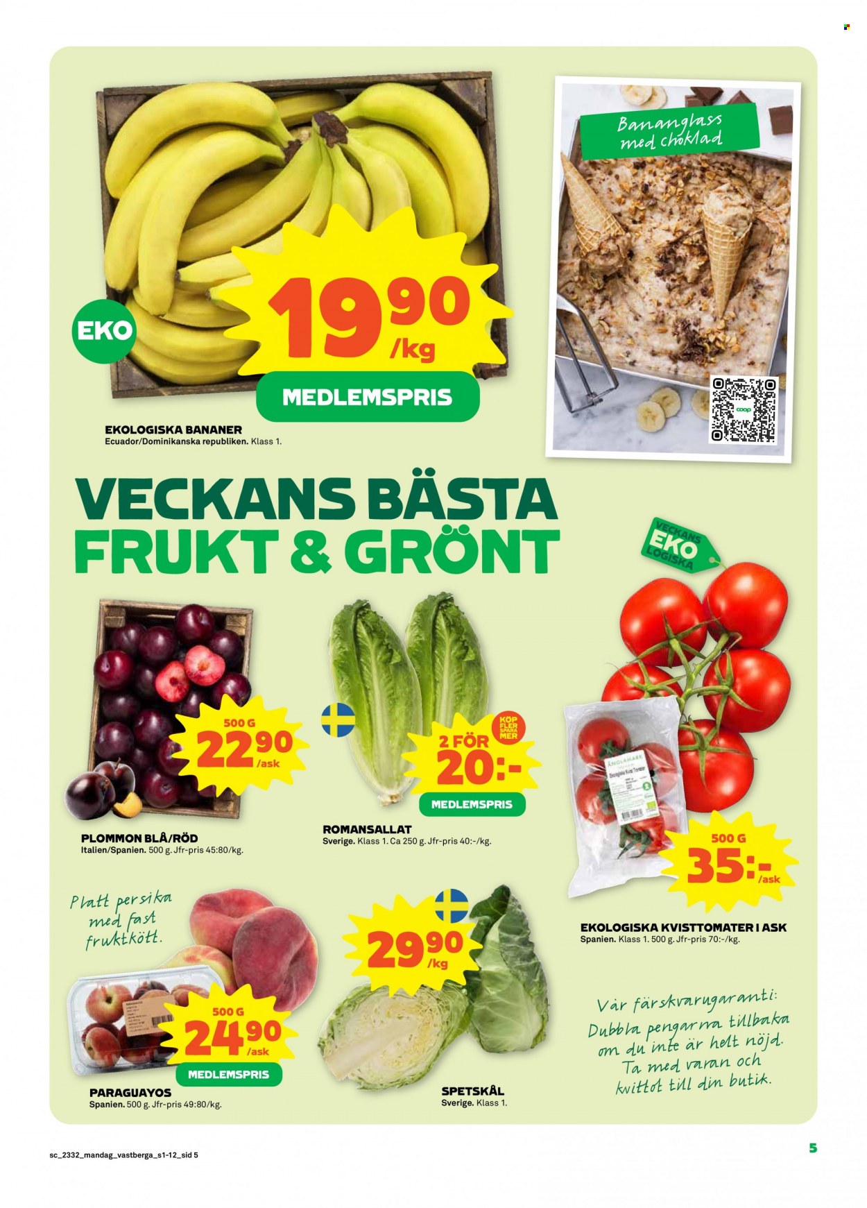 Coop reklamblad - 7/8 2023 - 13/8 2023. Sida 5