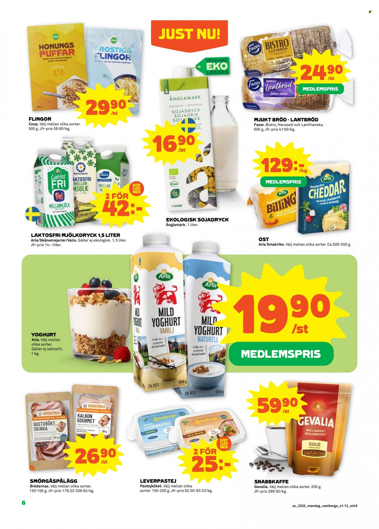 Coop reklamblad - 7/8 2023 - 13/8 2023. Sida 8