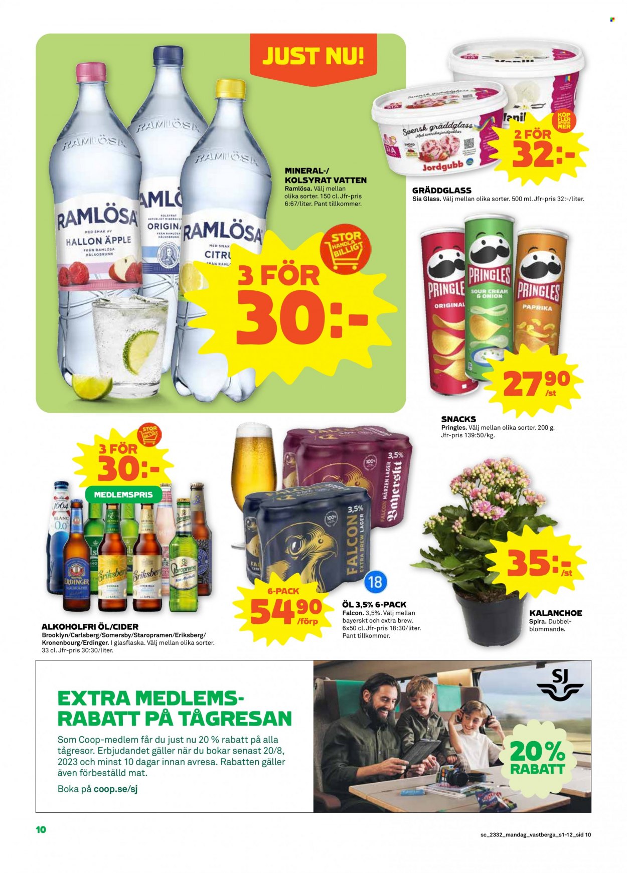 Coop reklamblad - 7/8 2023 - 13/8 2023. Sida 10