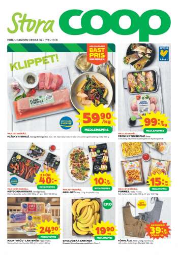 Stora Coop reklamblad - 7/8 2023 - 13/8 2023.