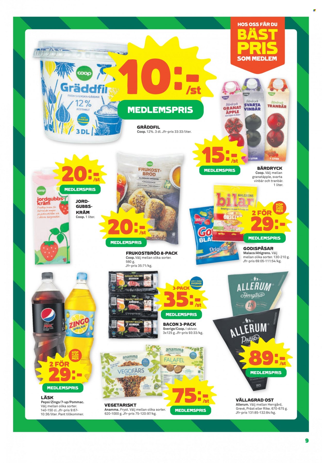 Stora Coop reklamblad - 7/8 2023 - 13/8 2023. Sida 9