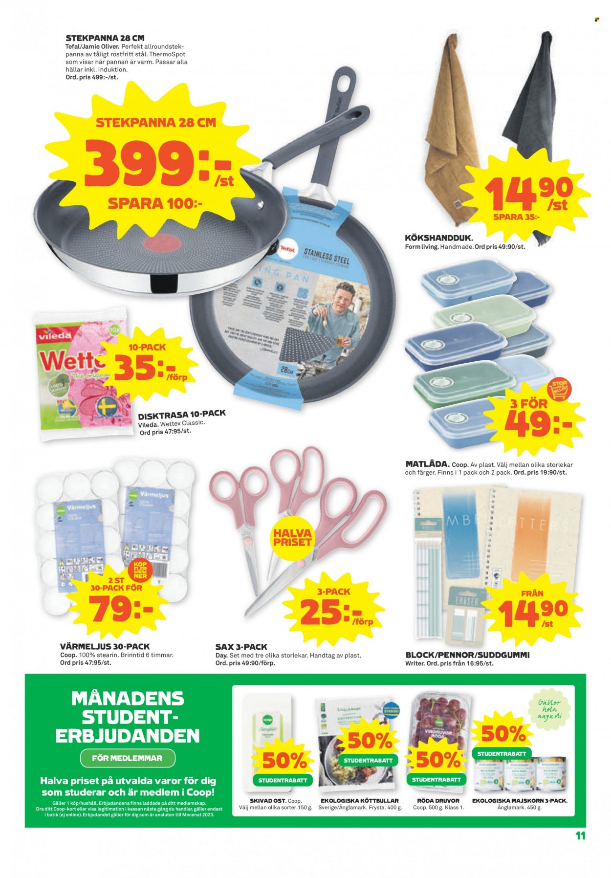 Stora Coop reklamblad - 7/8 2023 - 13/8 2023. Sida 11
