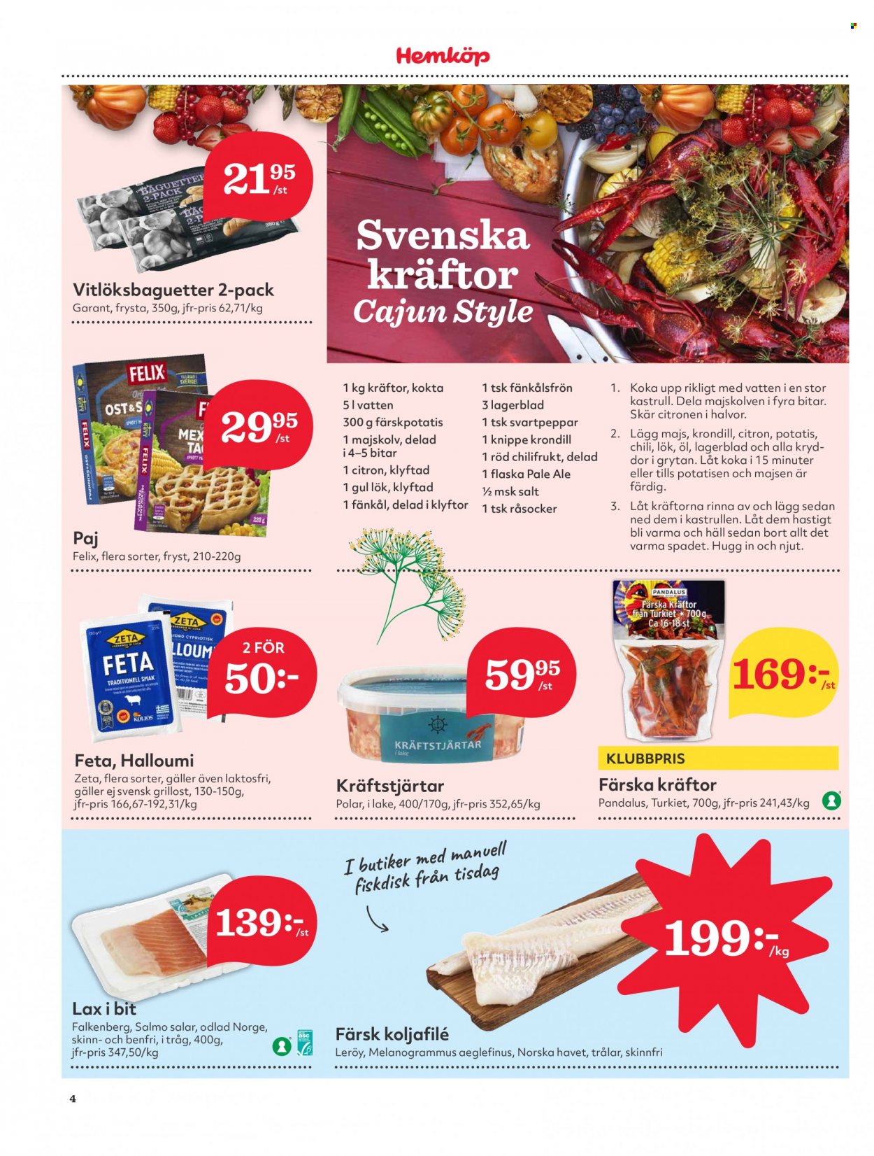 Hemköp reklamblad - 7/8 2023 - 13/8 2023. Sida 4