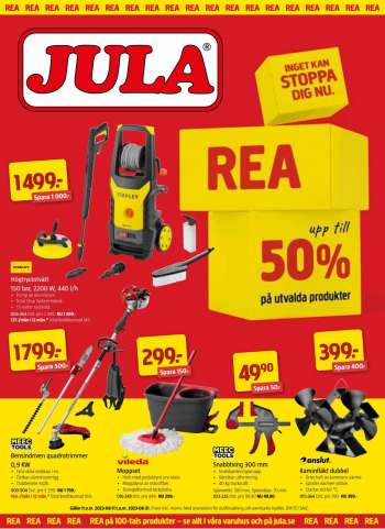 Jula reklamblad - 11/8 2023 - 31/8 2023.