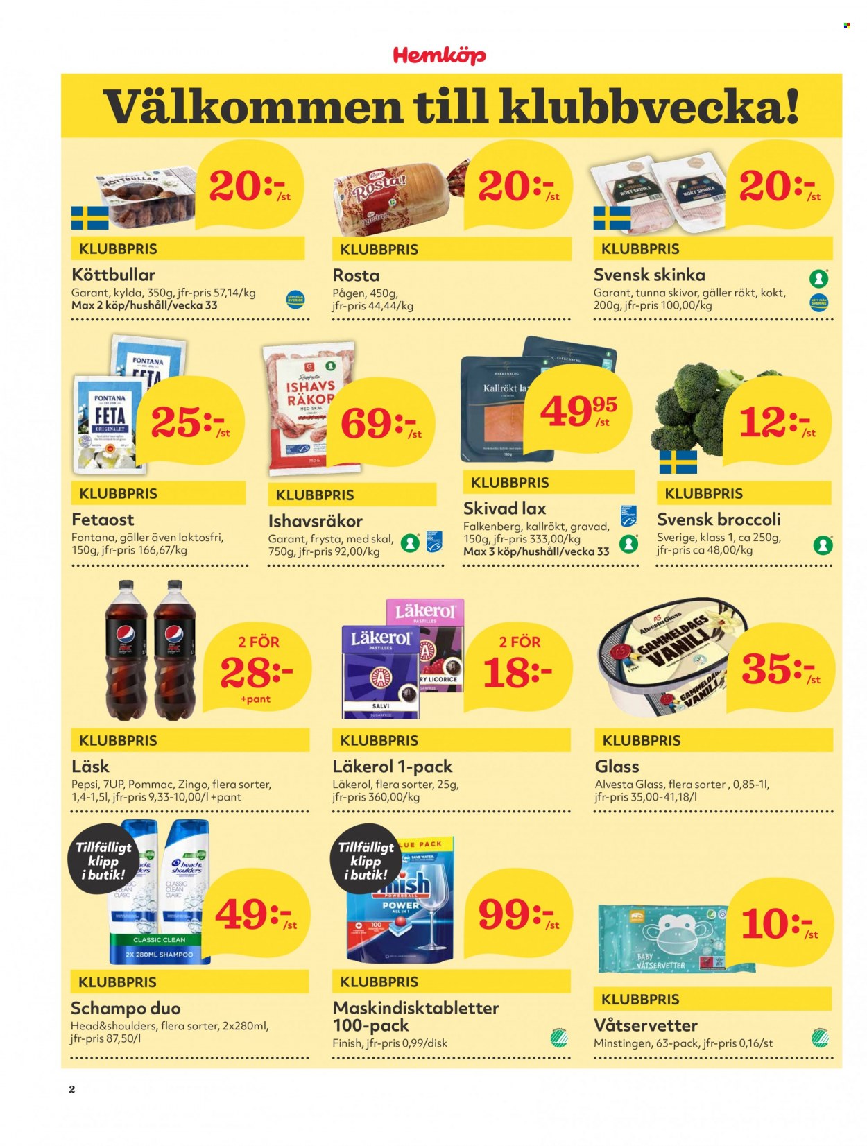 Hemköp reklamblad - 14/8 2023 - 20/8 2023. Sida 2
