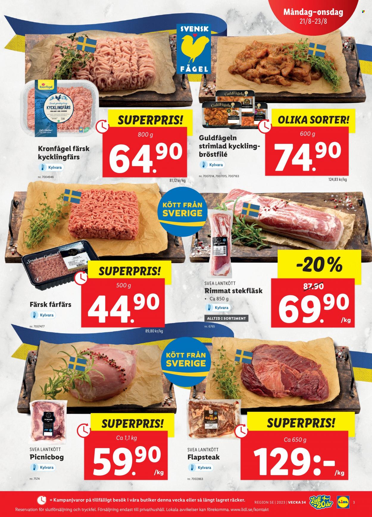 Lidl reklamblad - 21/8 2023 - 27/8 2023. Sida 3