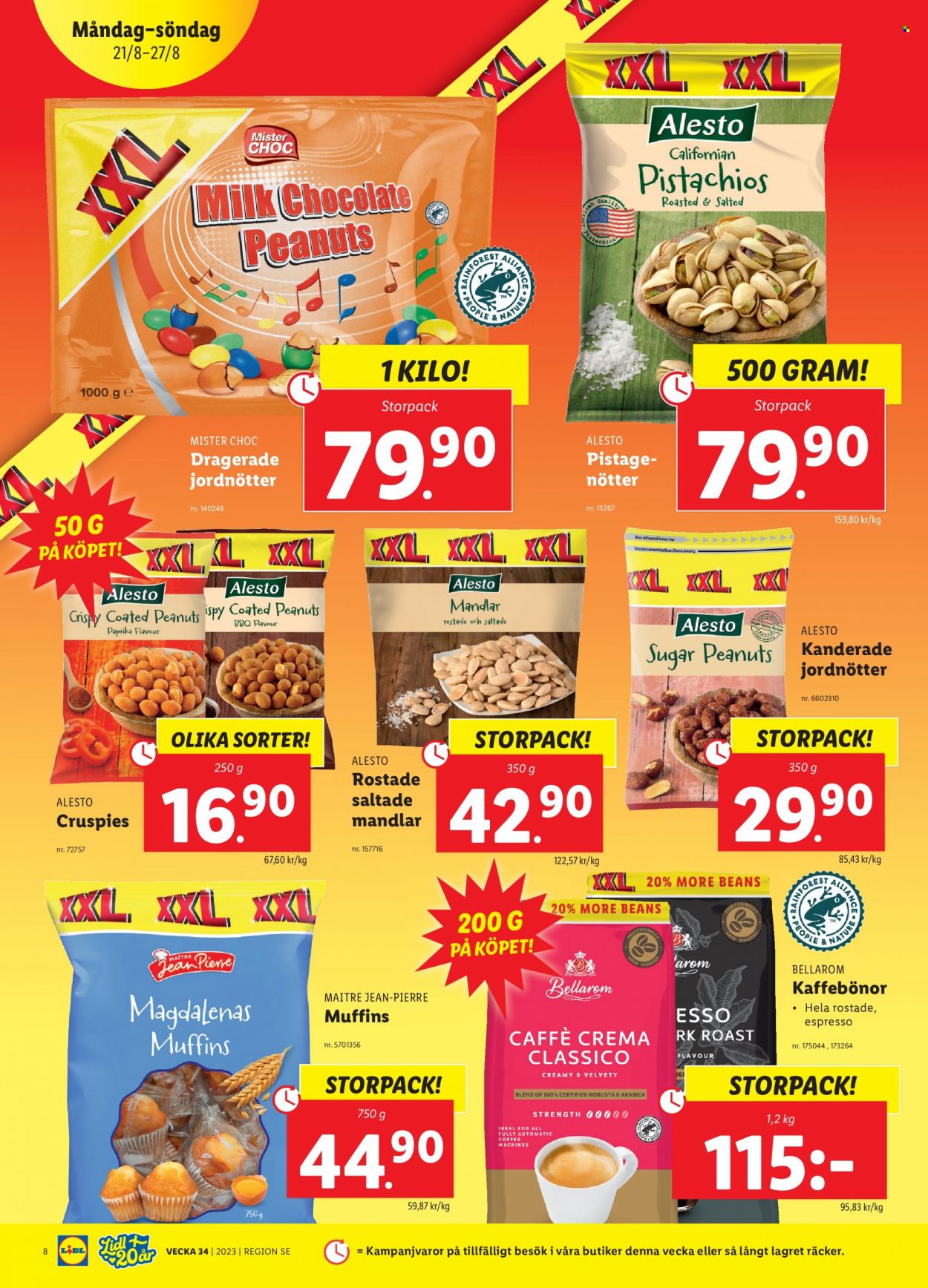 Lidl reklamblad - 21/8 2023 - 27/8 2023. Sida 8