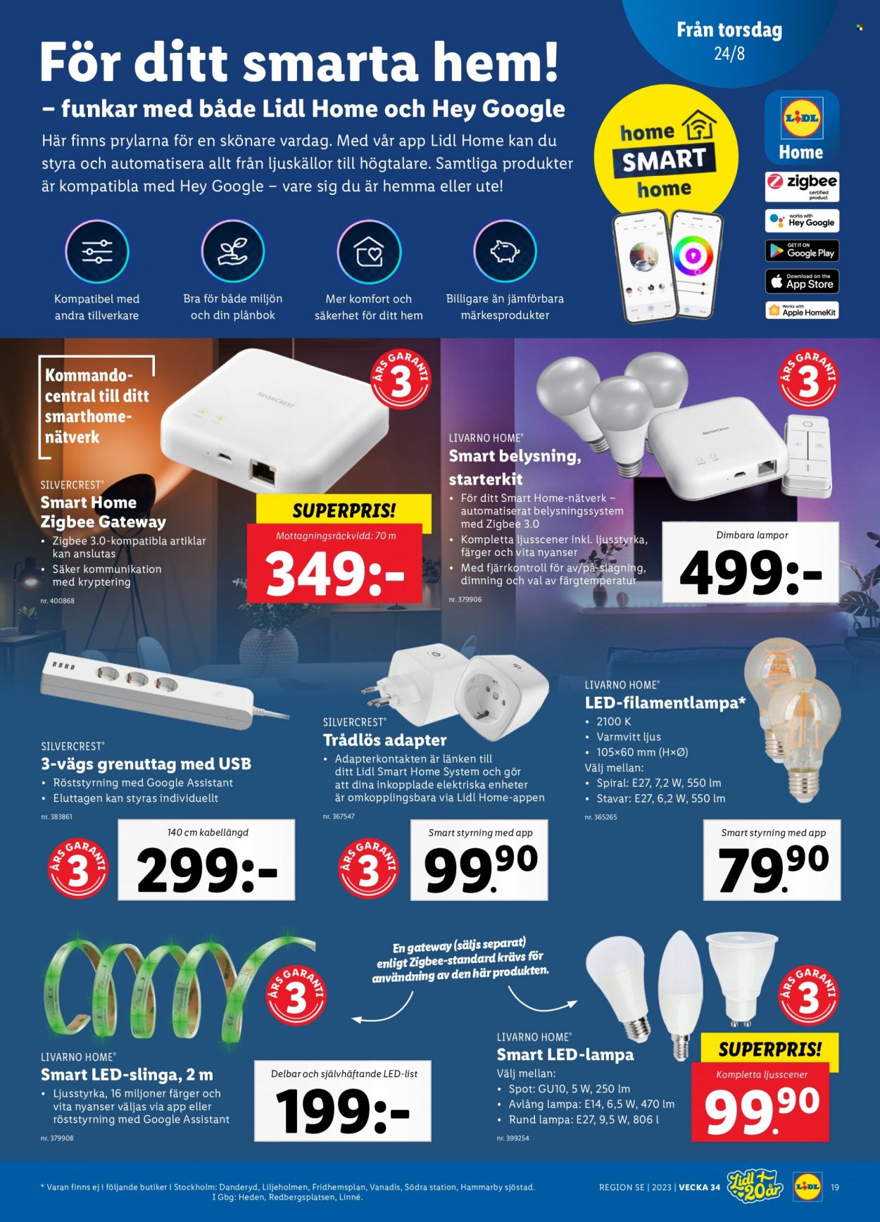 Lidl reklamblad - 21/8 2023 - 27/8 2023. Sida 22