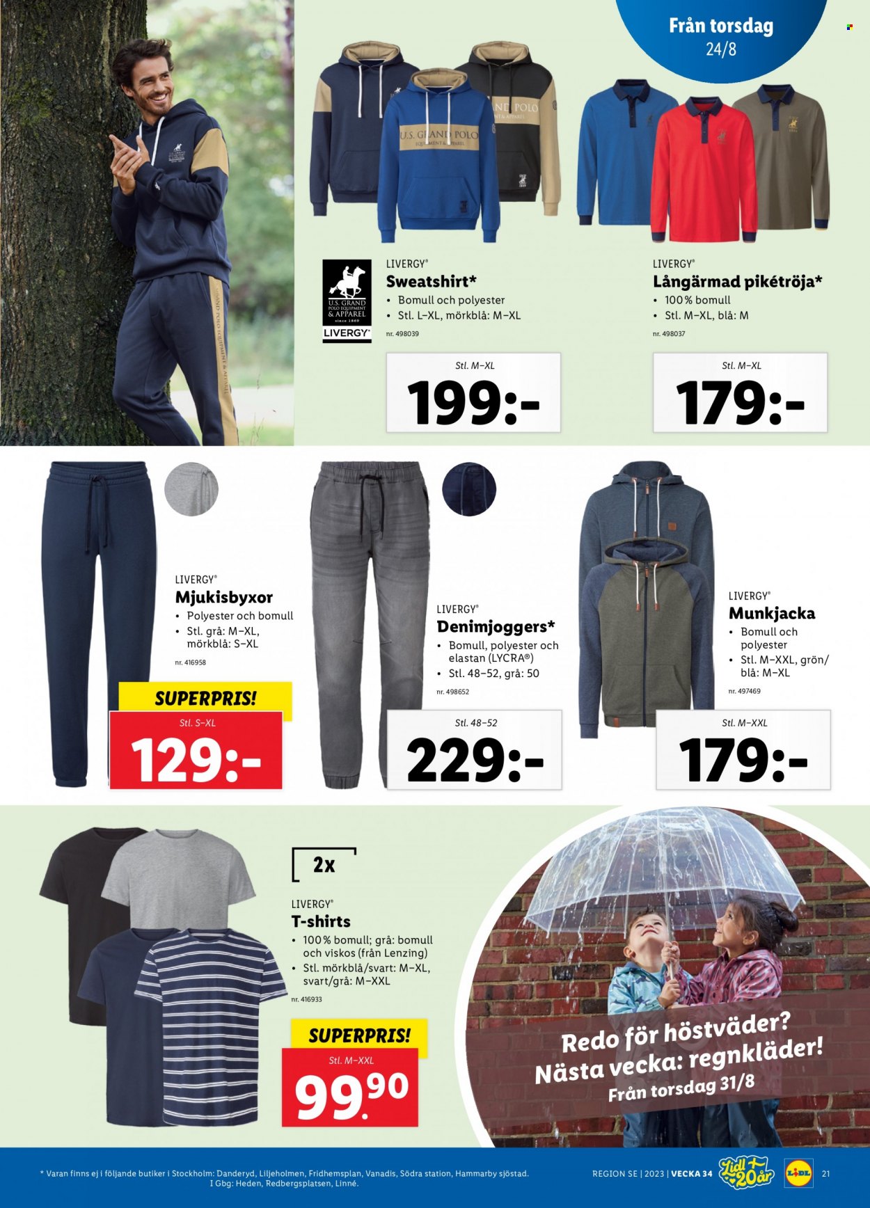 Lidl reklamblad - 21/8 2023 - 27/8 2023. Sida 24