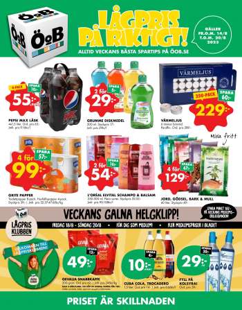 ÖoB reklamblad - 14/8 2023 - 20/8 2023.