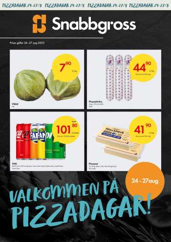 Axfood Snabbgross reklamblad - 24/8 2023 - 27/8 2023.