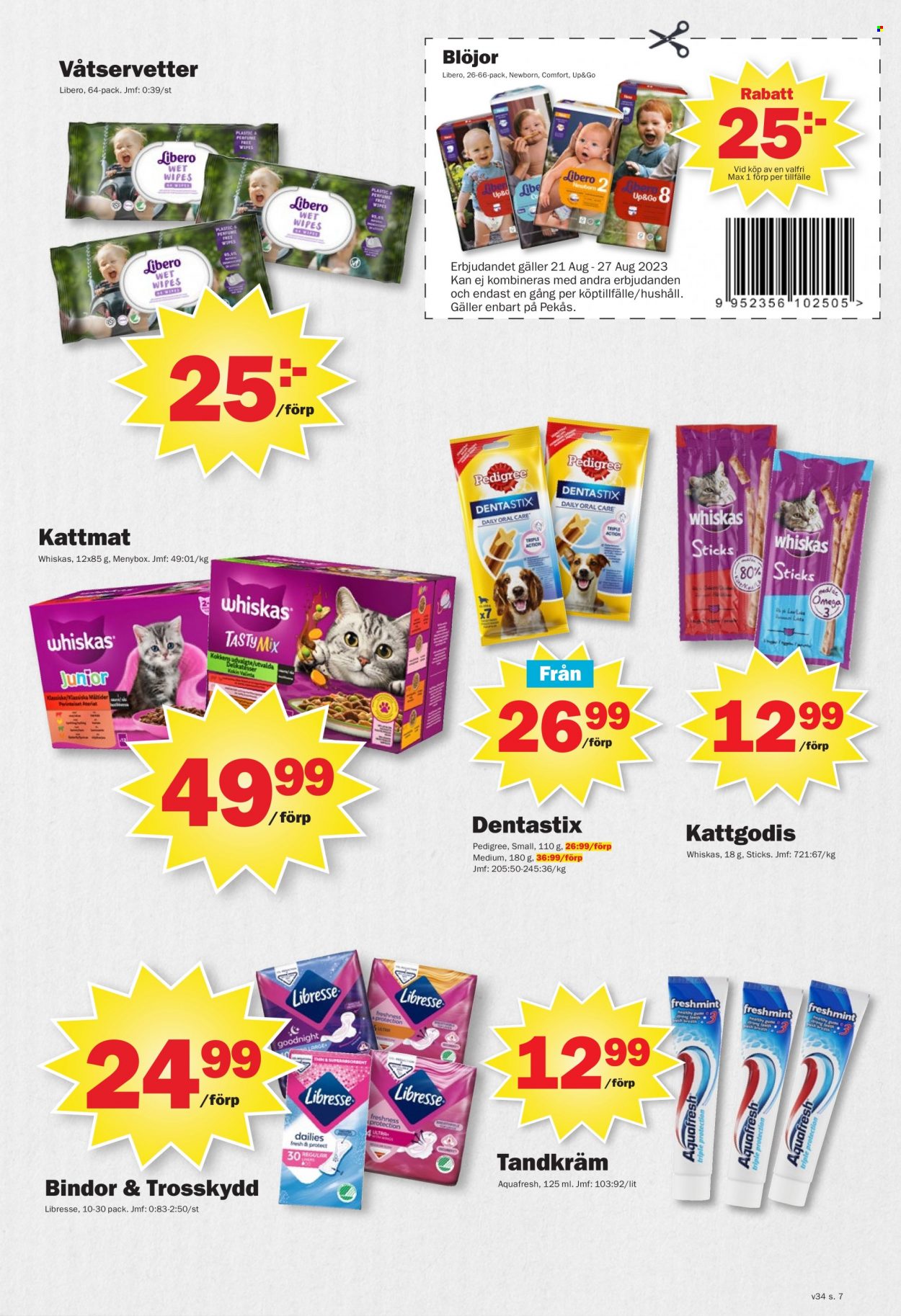 Pekås reklamblad - 21/8 2023 - 27/8 2023. Sida 7