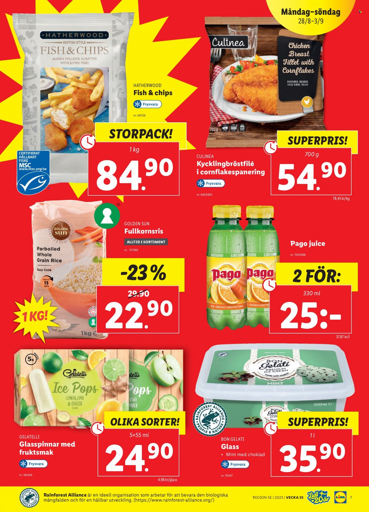Lidl reklamblad - 28/8 2023 - 3/9 2023. Sida 7