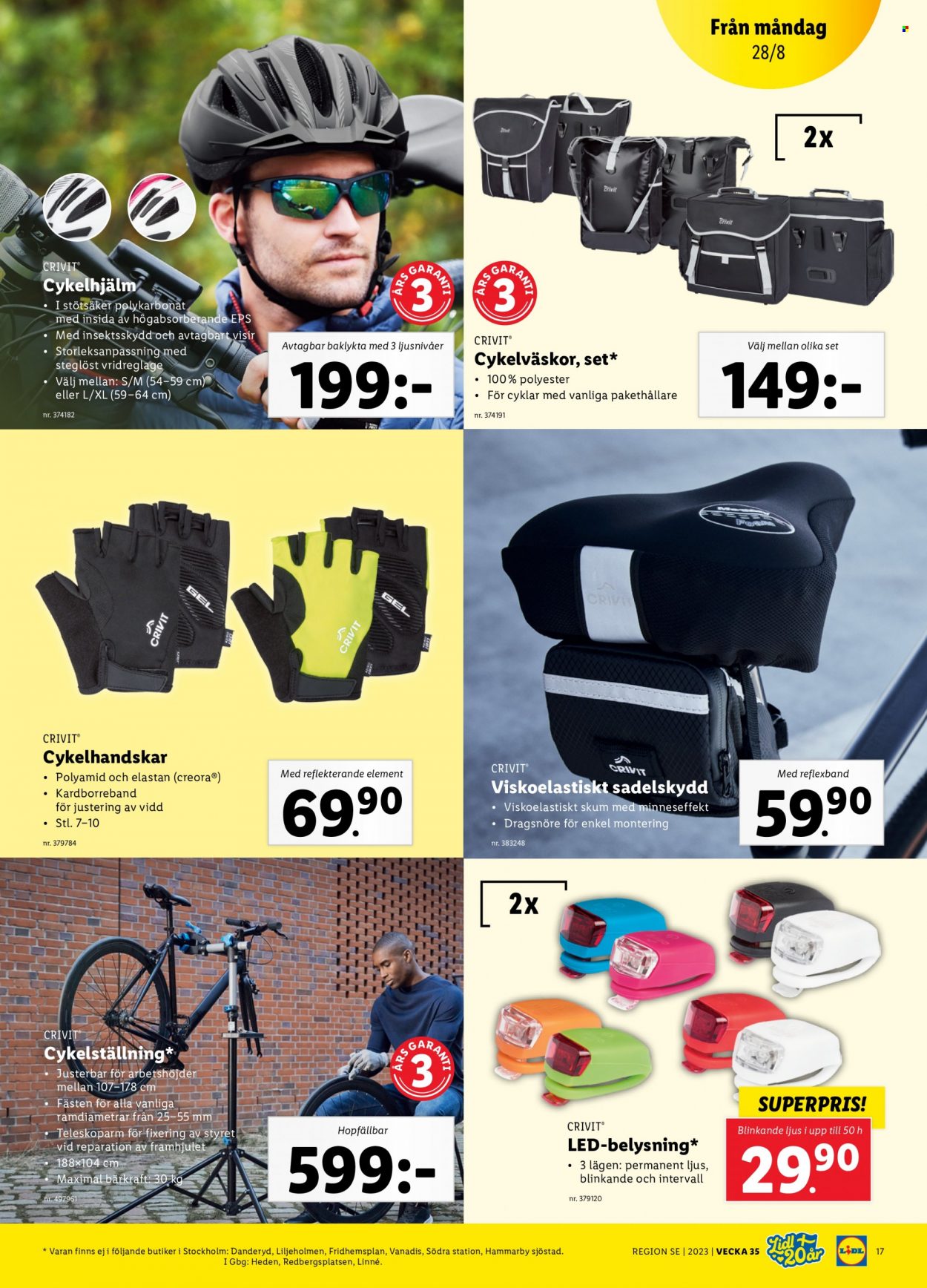 Lidl reklamblad - 28/8 2023 - 3/9 2023. Sida 19