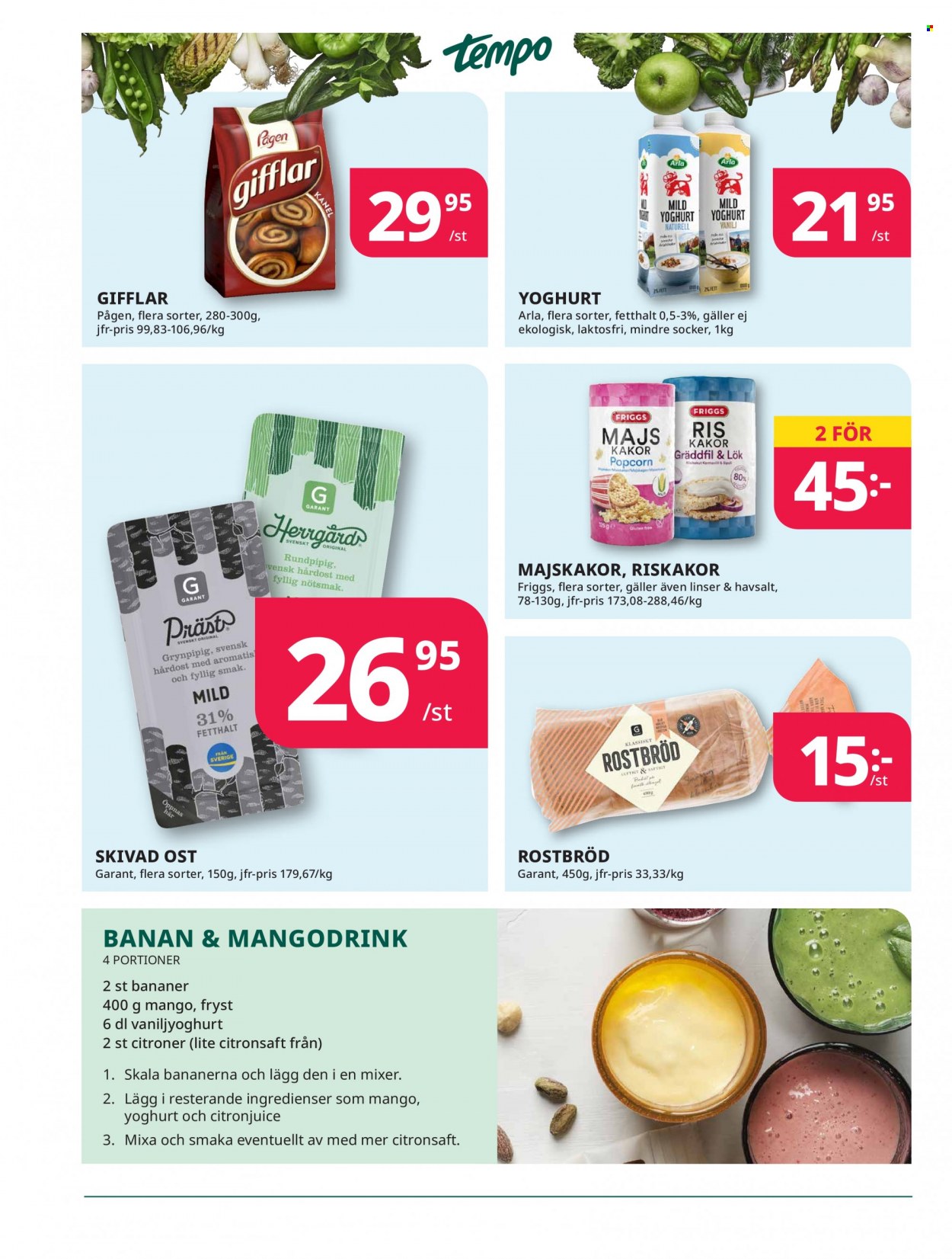 Tempo reklamblad - 21/8 2023 - 27/8 2023. Sida 2