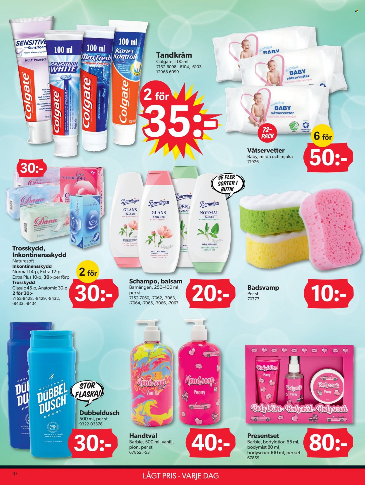 DollarStore reklamblad. Sida 10