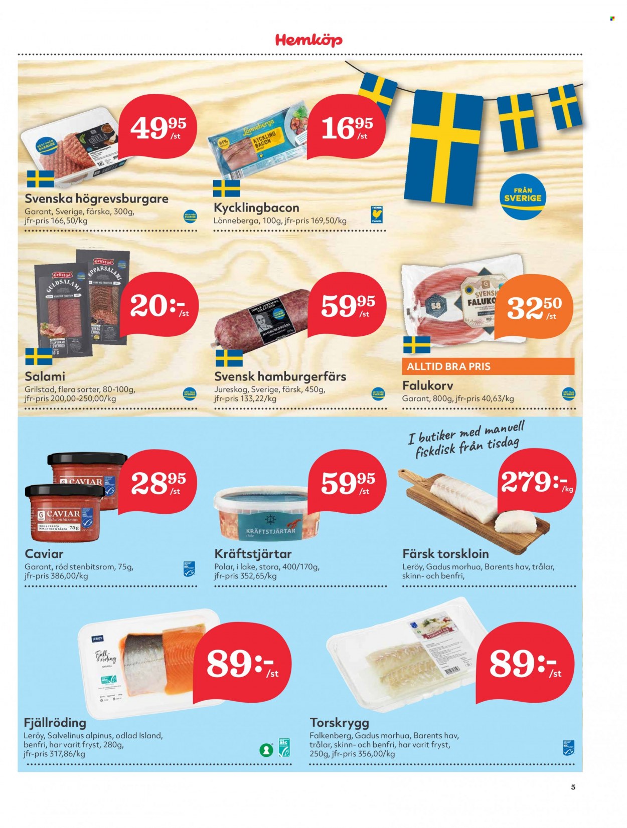 Hemköp reklamblad - 21/8 2023 - 27/8 2023. Sida 5