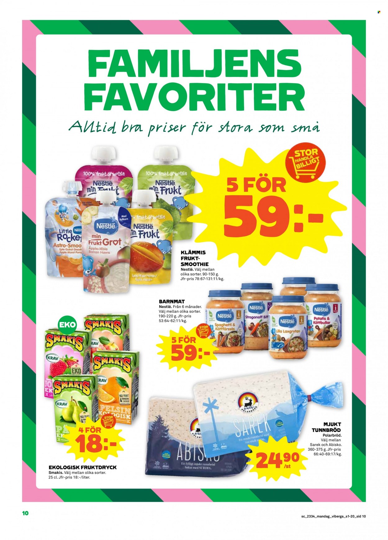 Stora Coop reklamblad - 21/8 2023 - 27/8 2023. Sida 10