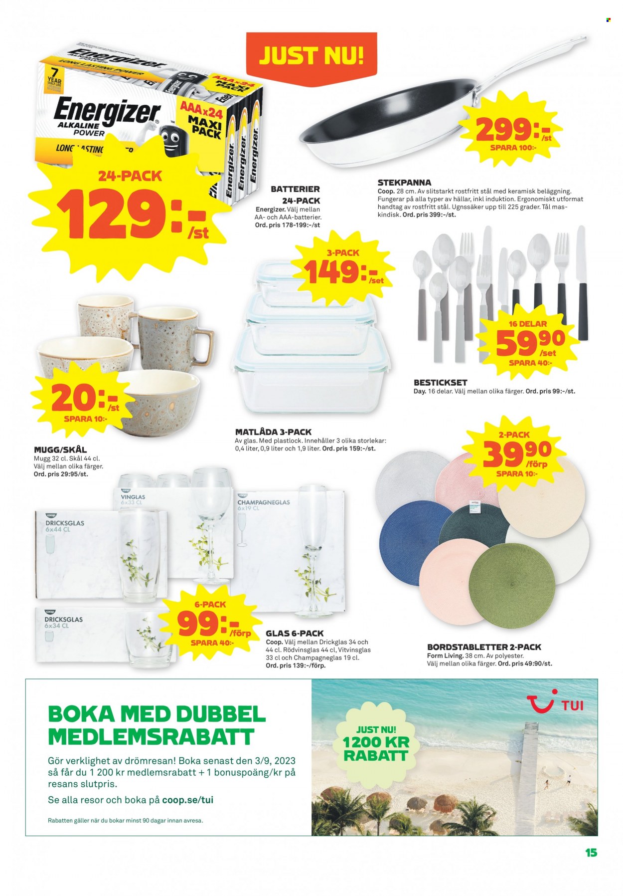 Stora Coop reklamblad - 21/8 2023 - 27/8 2023. Sida 15