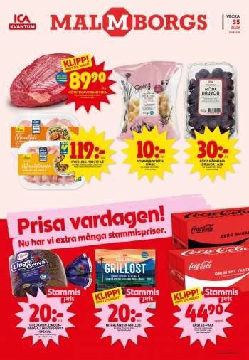 ICA tarjoukset  - 28.08.2023 - 03.09.2023.