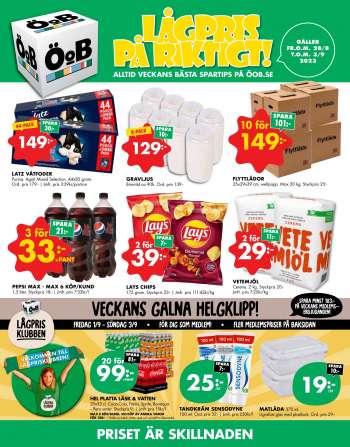 ÖoB reklamblad - 28/8 2023 - 3/9 2023.