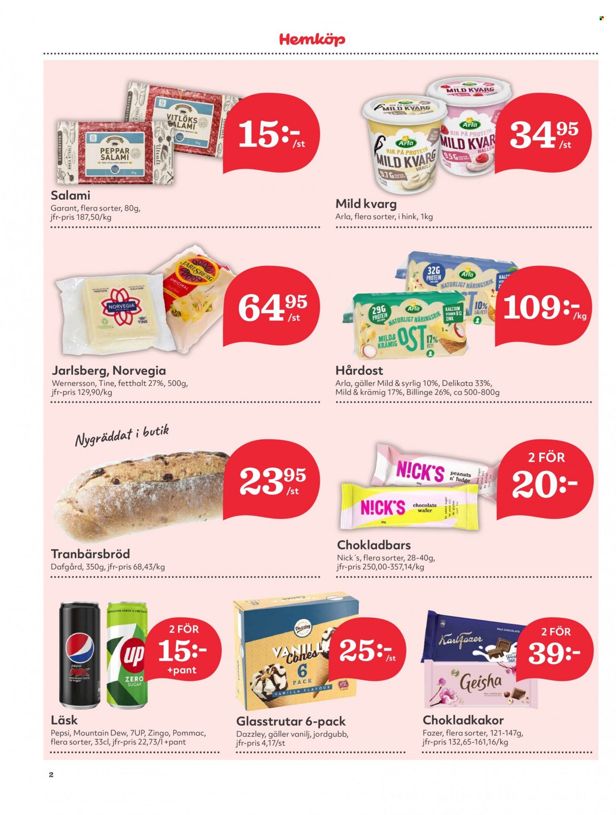 Hemköp reklamblad - 28/8 2023 - 3/9 2023. Sida 2