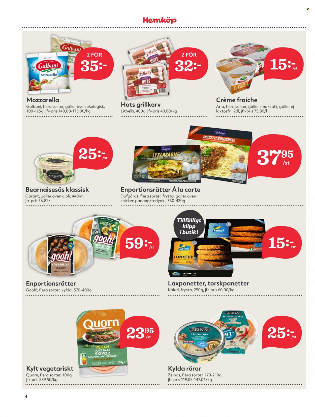Hemköp reklamblad - 28/8 2023 - 3/9 2023. Sida 4