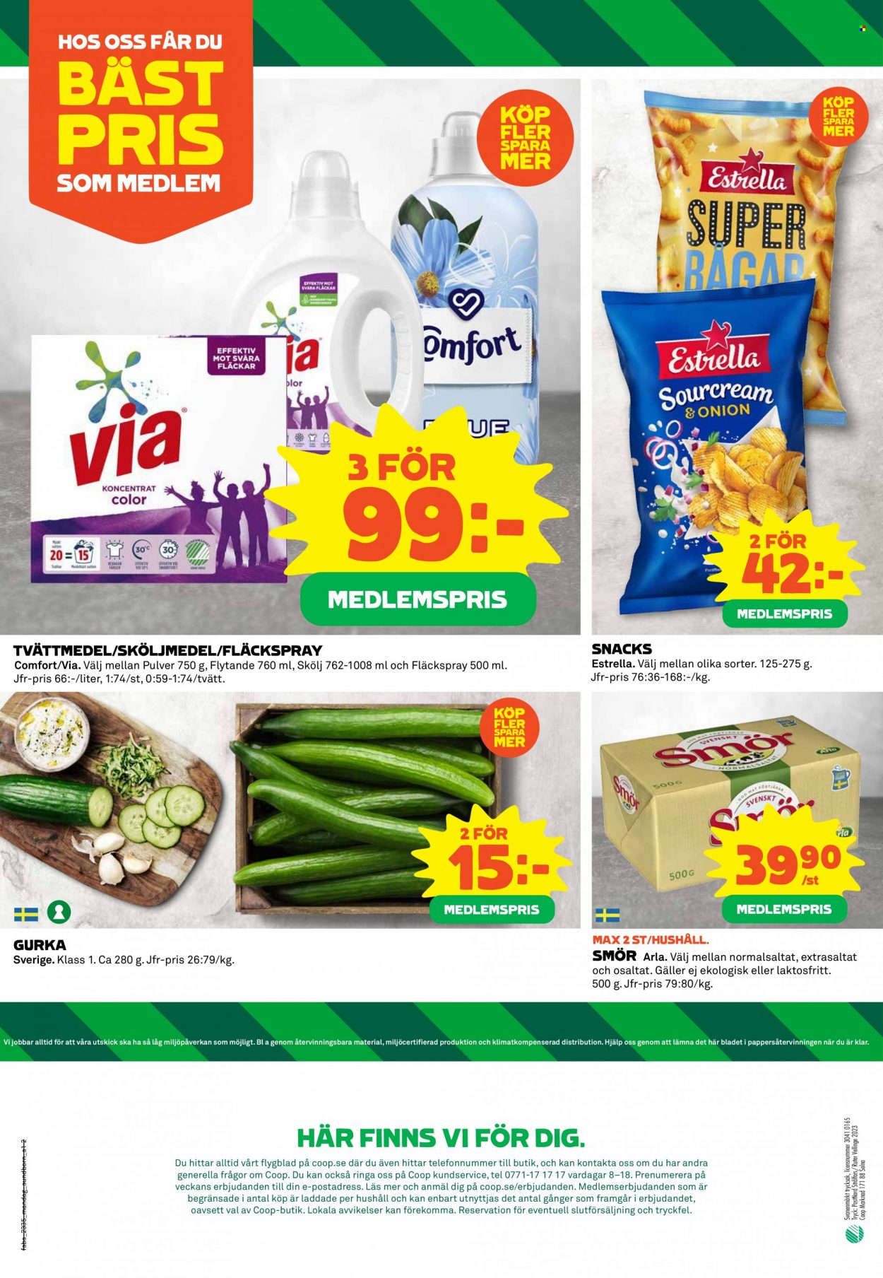 Coop reklamblad - 28/8 2023 - 3/9 2023. Sida 2