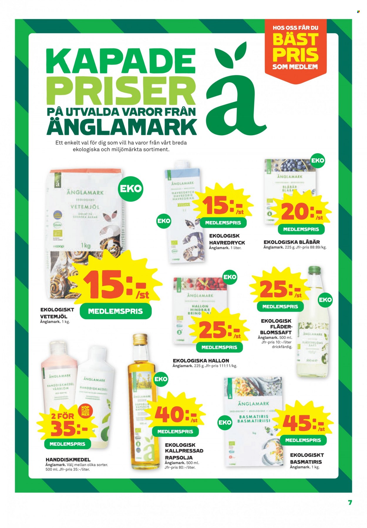 Stora Coop reklamblad - 28/8 2023 - 3/9 2023. Sida 7