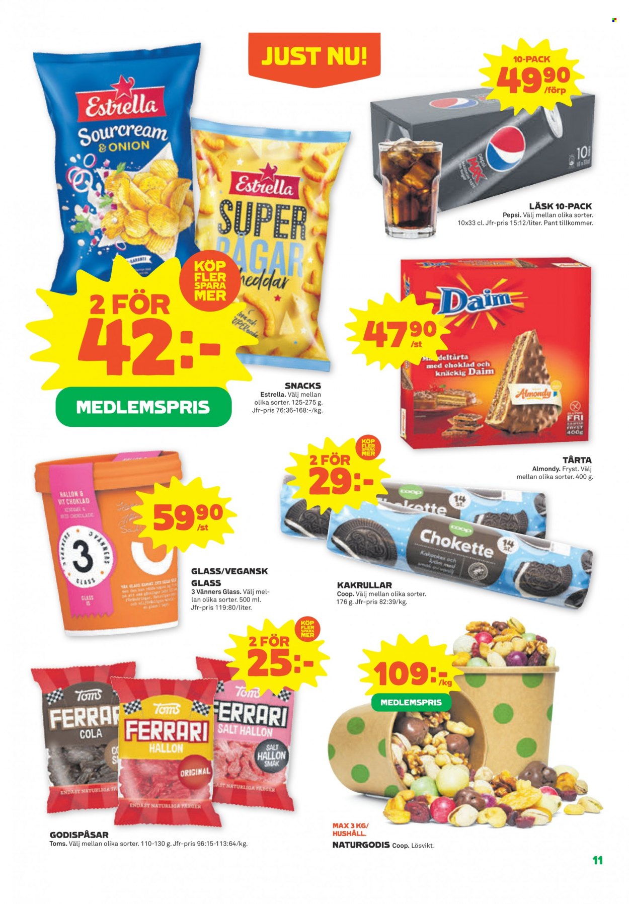 Stora Coop reklamblad - 28/8 2023 - 3/9 2023. Sida 11