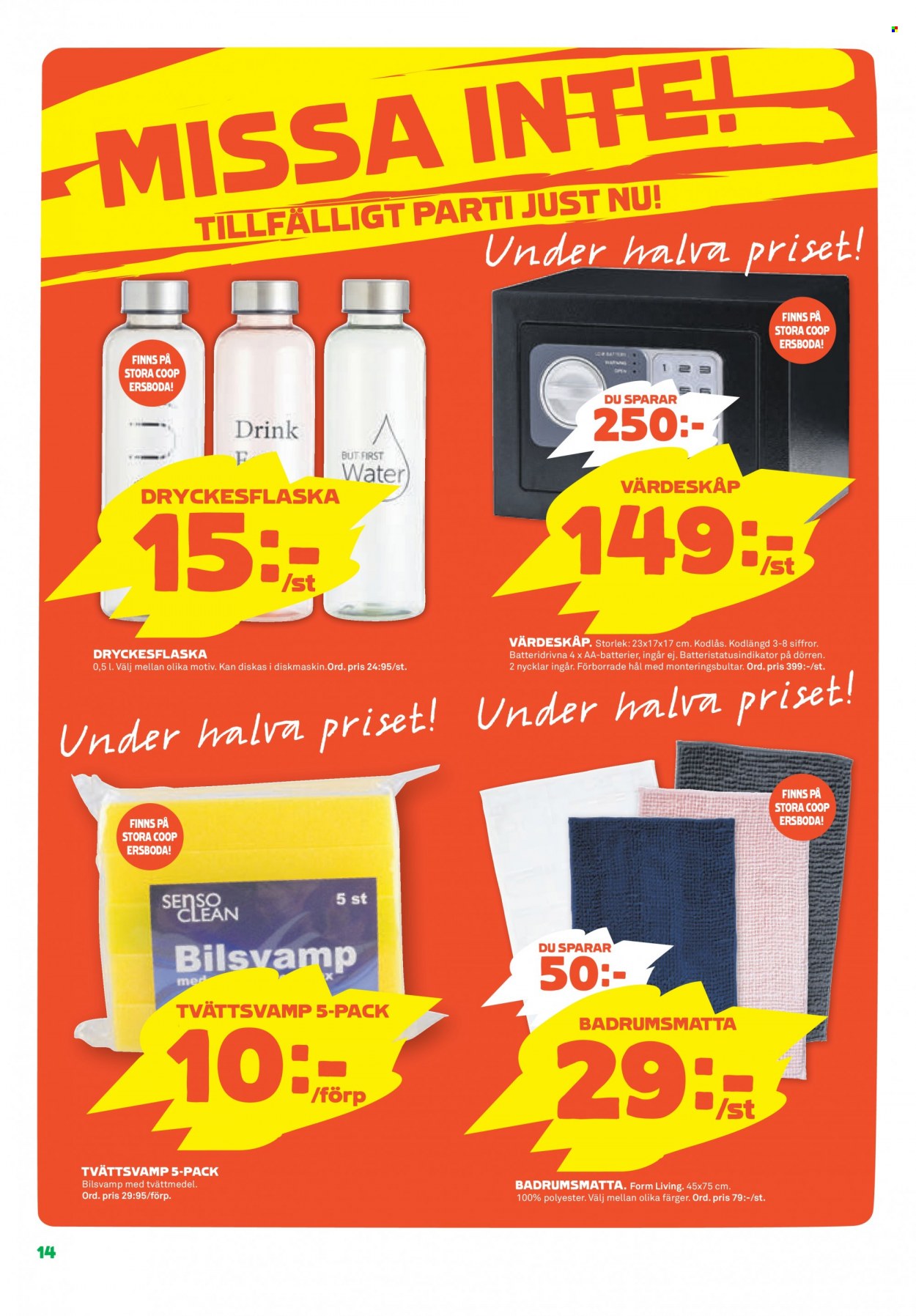 Stora Coop reklamblad - 28/8 2023 - 3/9 2023. Sida 14