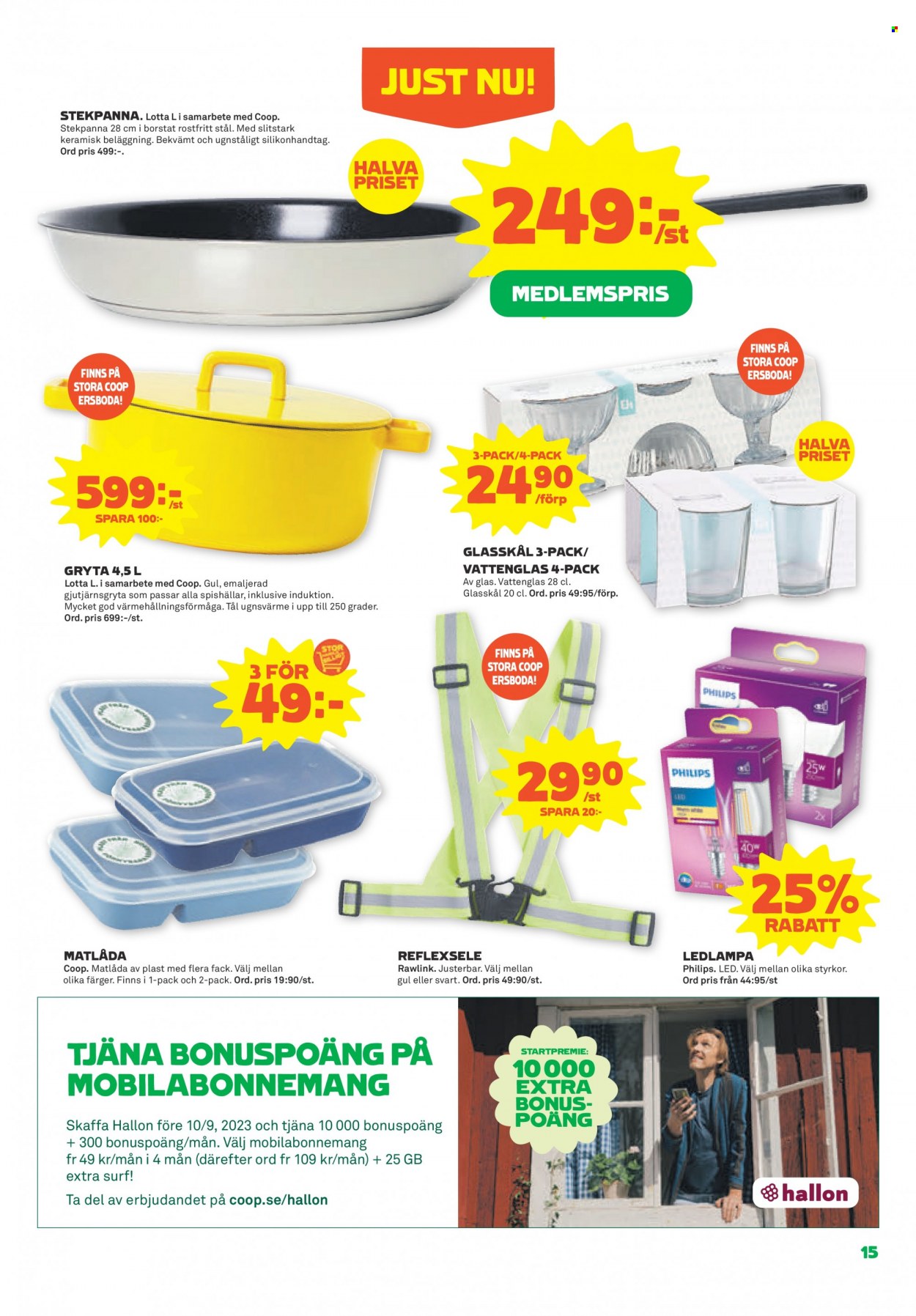 Stora Coop reklamblad - 28/8 2023 - 3/9 2023. Sida 15