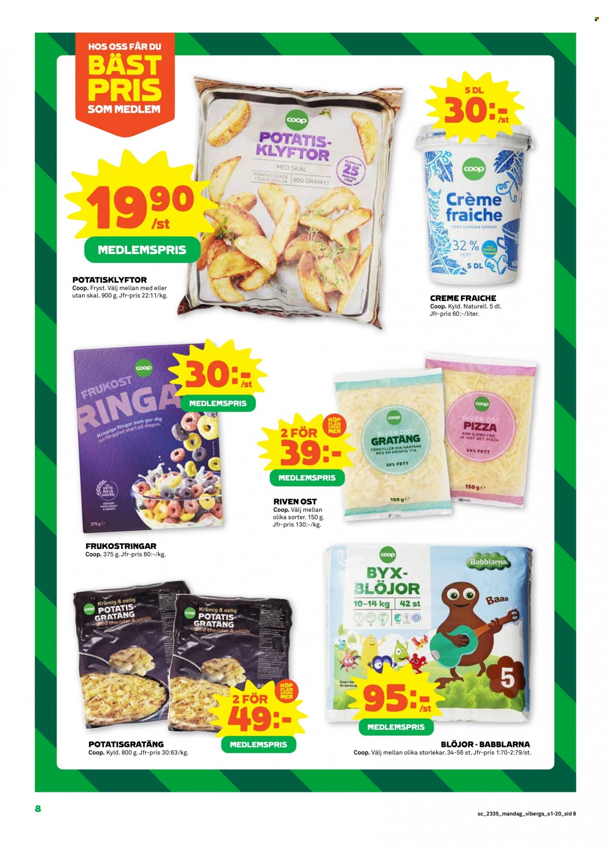 Stora Coop reklamblad - 28/8 2023 - 3/9 2023. Sida 8