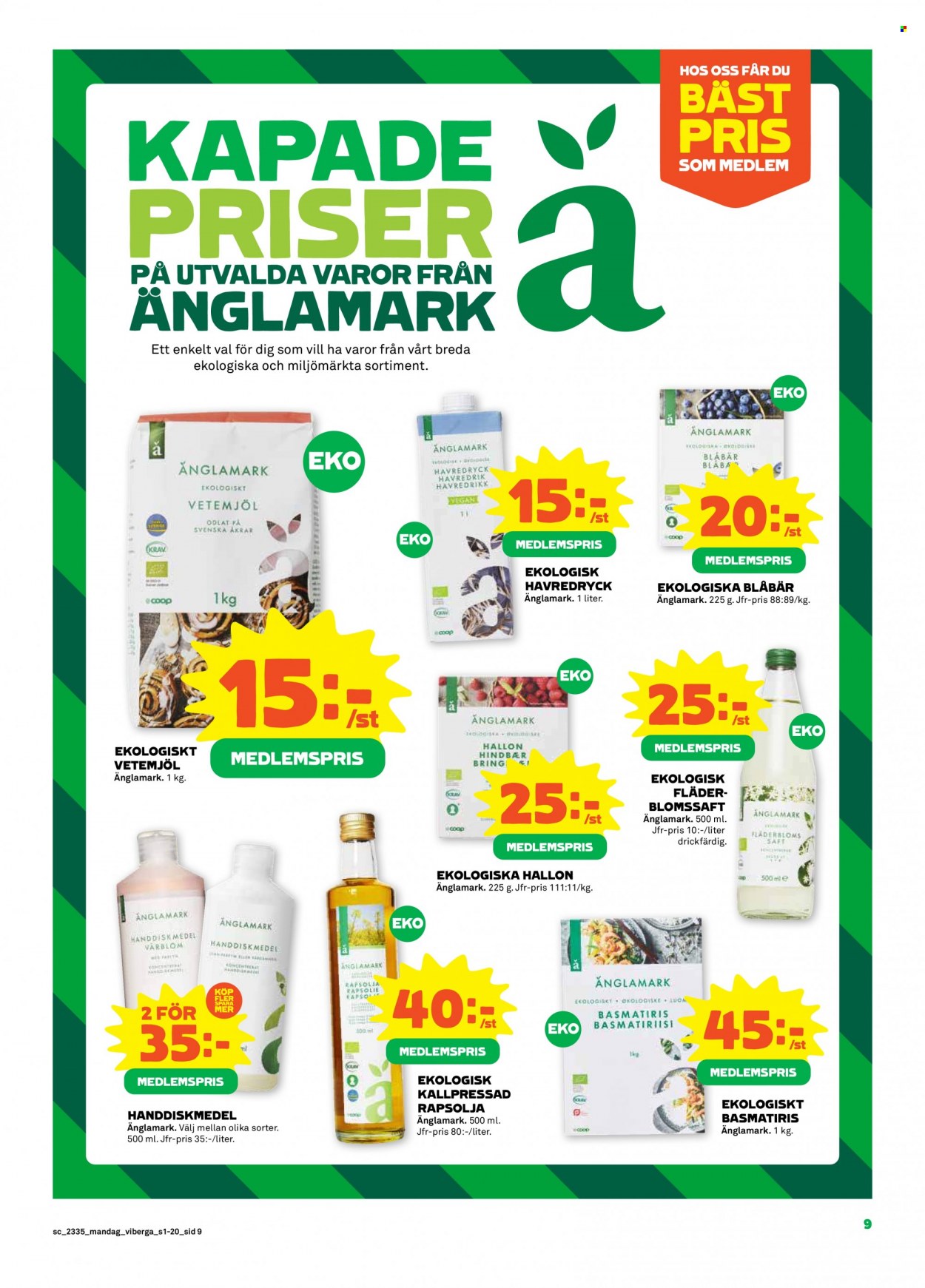 Stora Coop reklamblad - 28/8 2023 - 3/9 2023. Sida 9