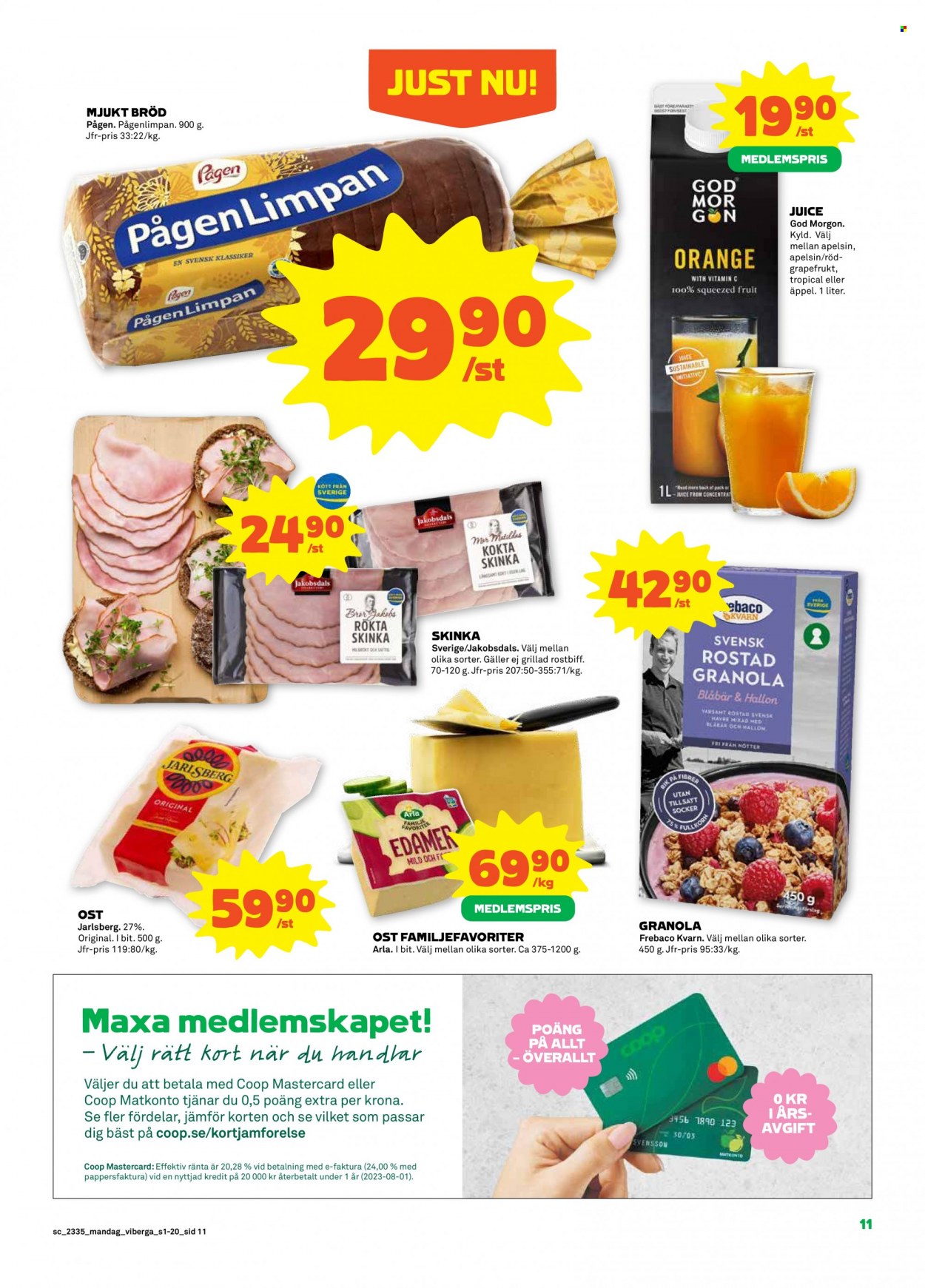 Stora Coop reklamblad - 28/8 2023 - 3/9 2023. Sida 11