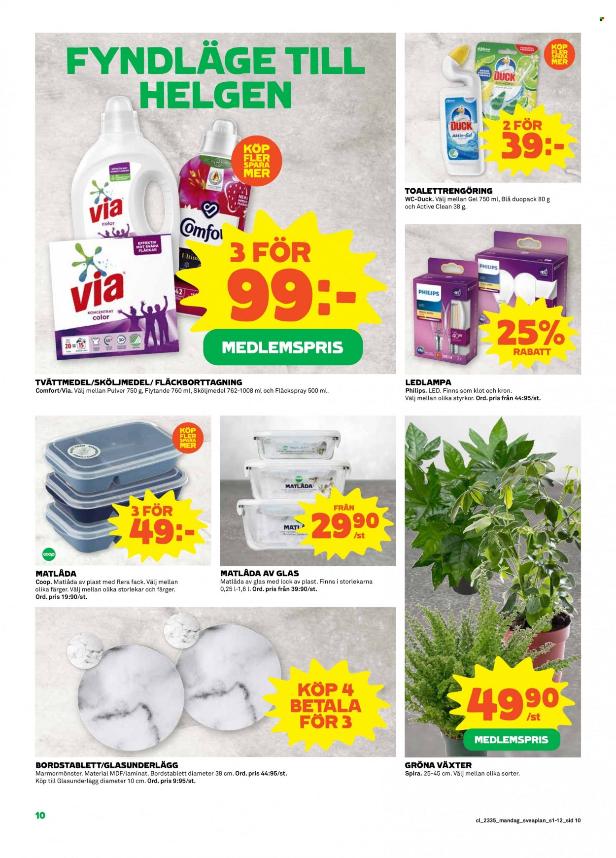 Coop reklamblad - 28/8 2023 - 3/9 2023. Sida 10