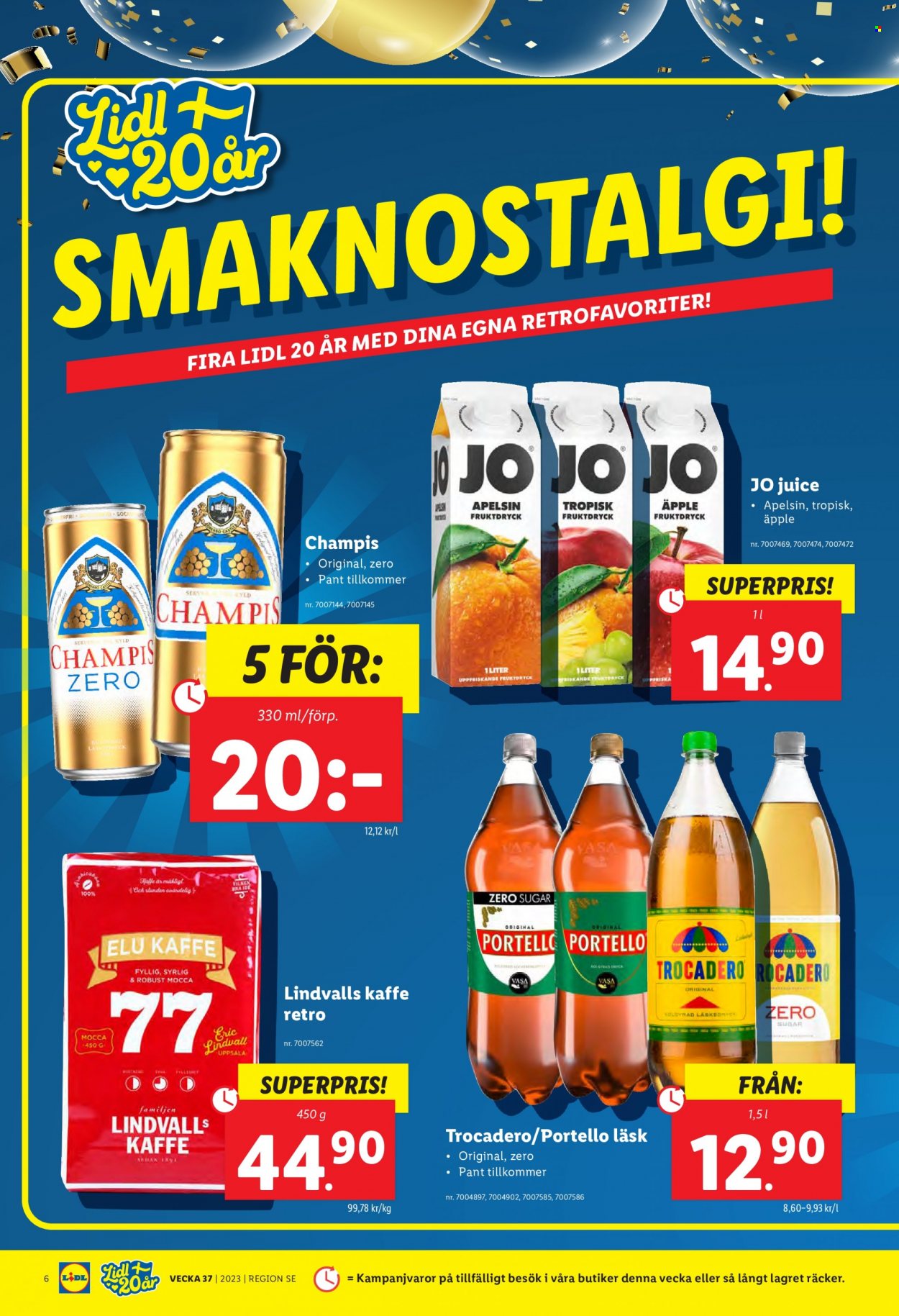 Lidl reklamblad - 11/9 2023 - 17/9 2023. Sida 6