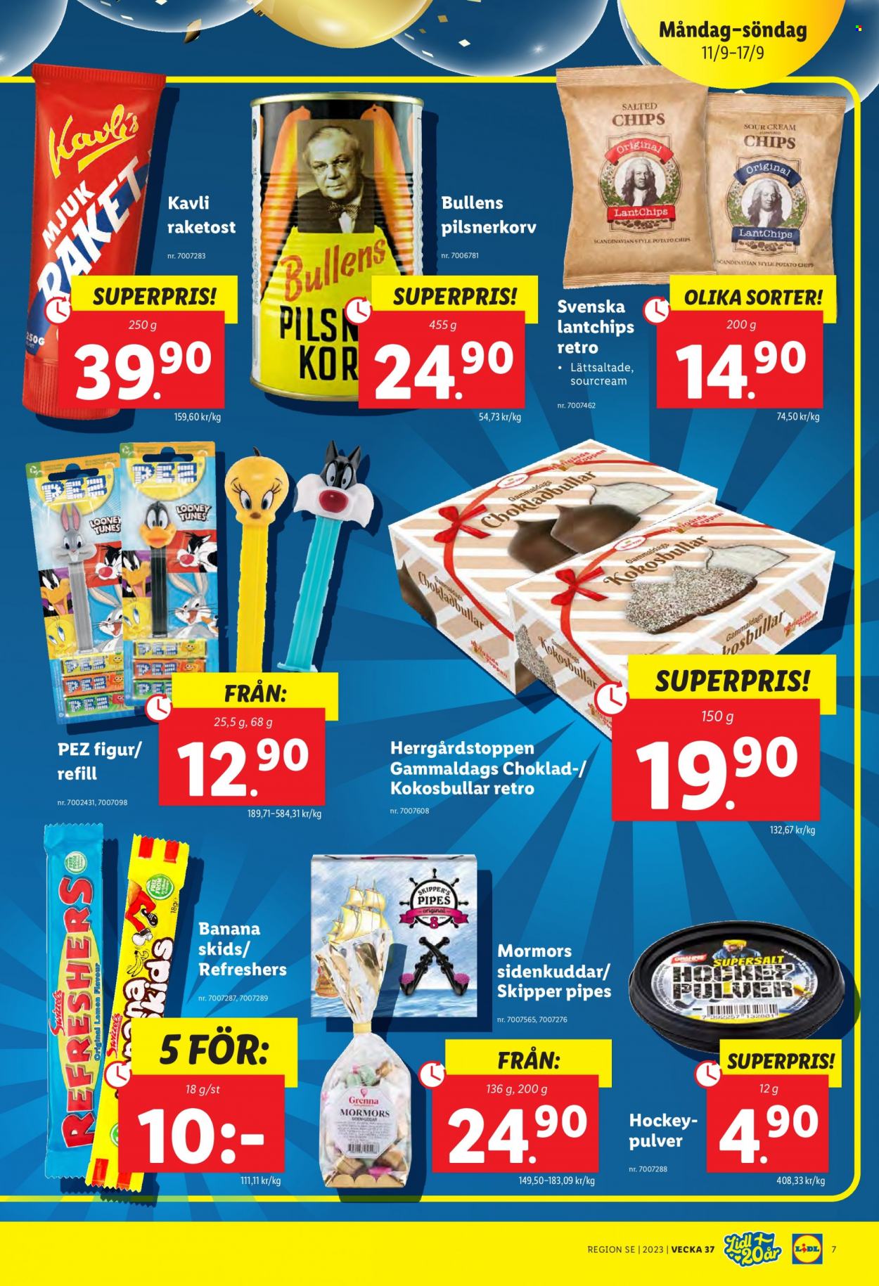 Lidl reklamblad - 11/9 2023 - 17/9 2023. Sida 7