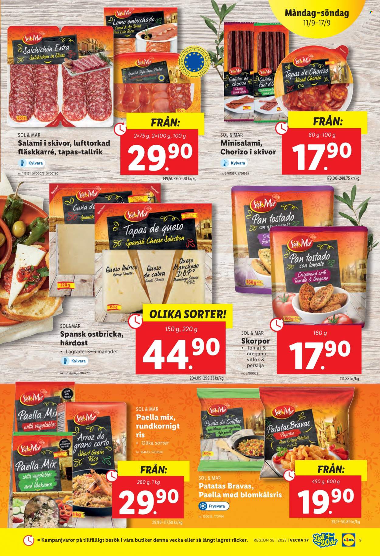 Lidl reklamblad - 11/9 2023 - 17/9 2023. Sida 9