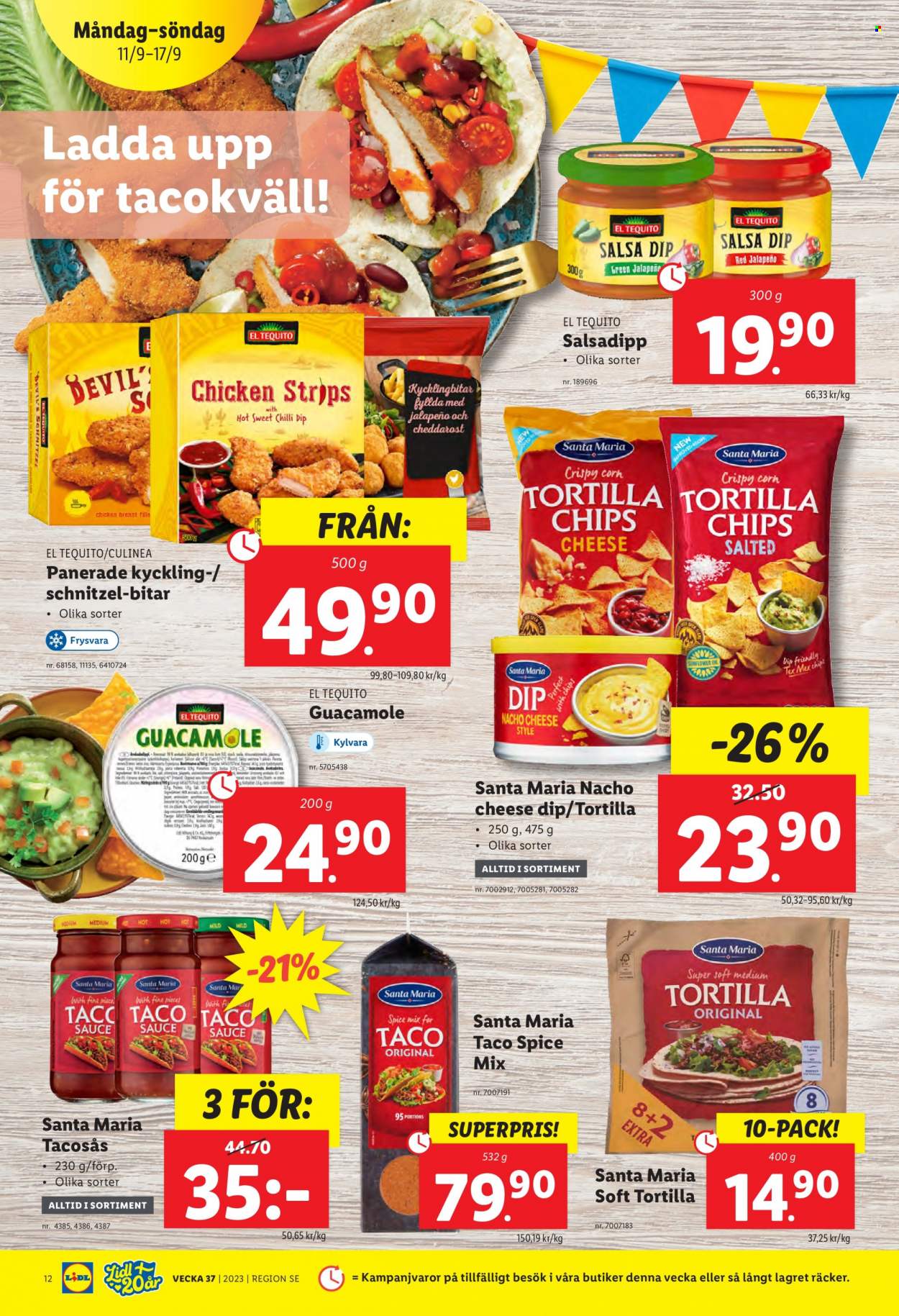 Lidl reklamblad - 11/9 2023 - 17/9 2023. Sida 12