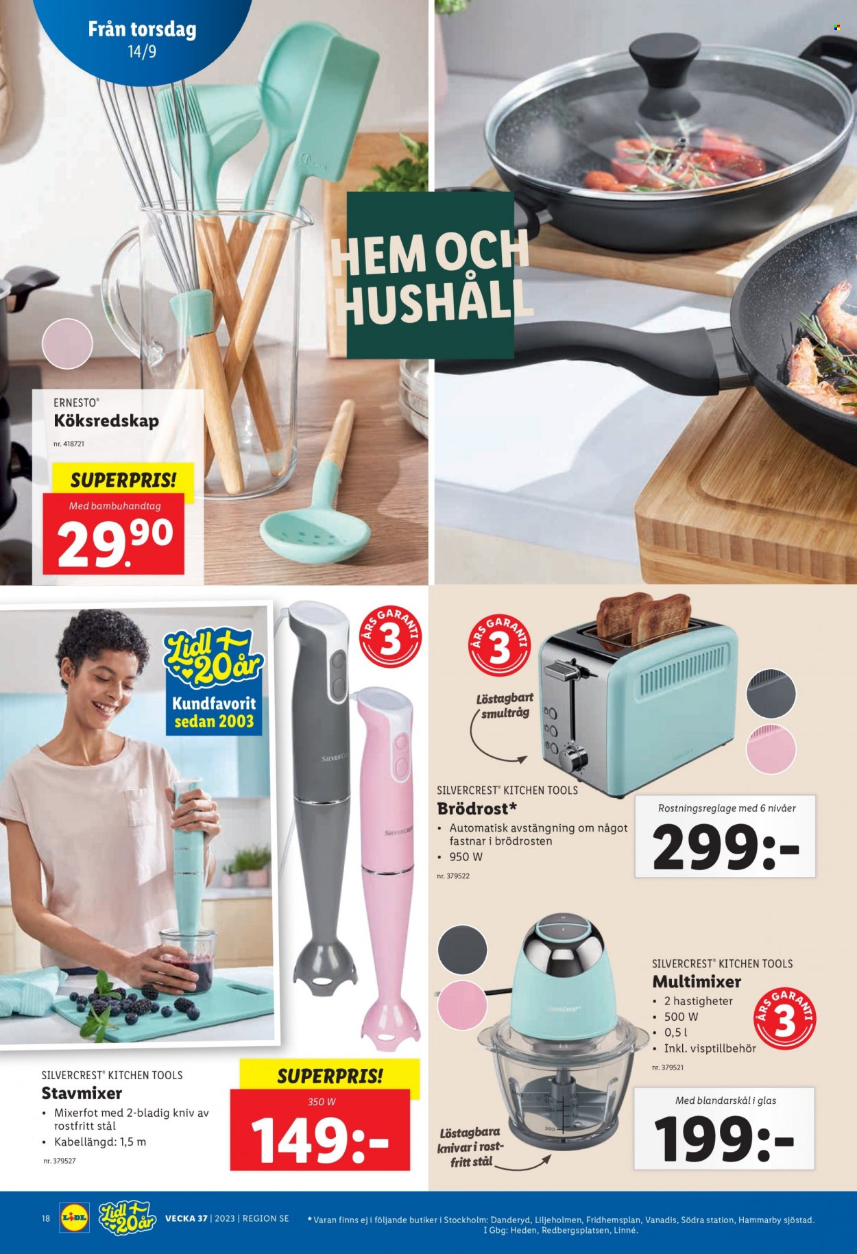Lidl reklamblad - 11/9 2023 - 17/9 2023. Sida 20