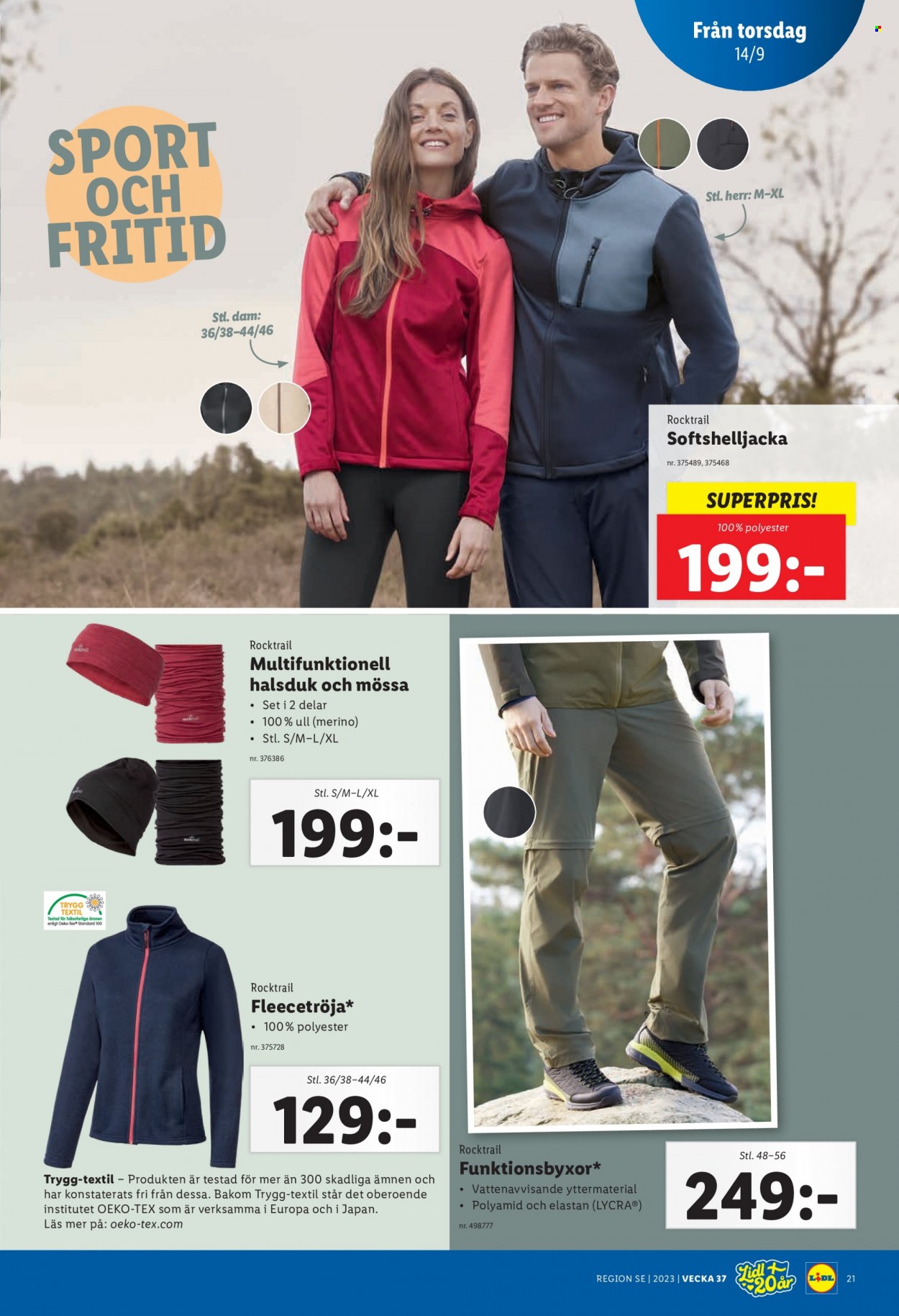 Lidl reklamblad - 11/9 2023 - 17/9 2023. Sida 23