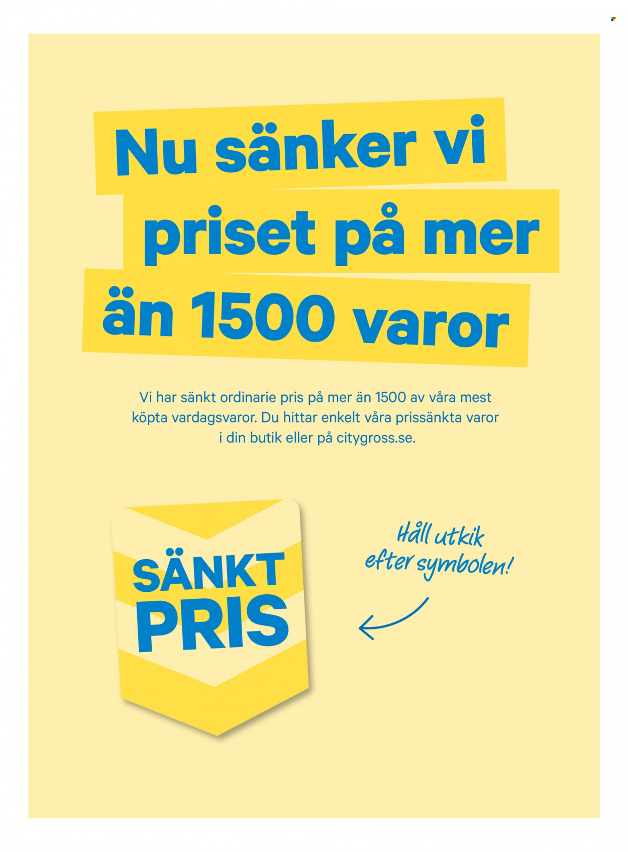 City Gross reklamblad - 4/9 2023 - 10/9 2023. Sida 3