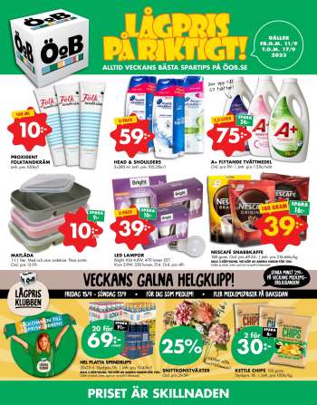 ÖoB reklamblad - 11/9 2023 - 17/9 2023.