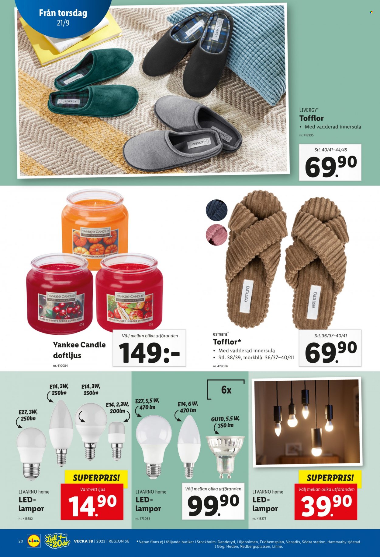 Lidl reklamblad - 18/9 2023 - 24/9 2023. Sida 23