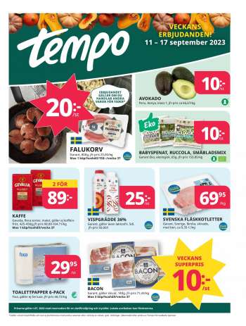 Tempo reklamblad - 11/9 2023 - 17/9 2023.