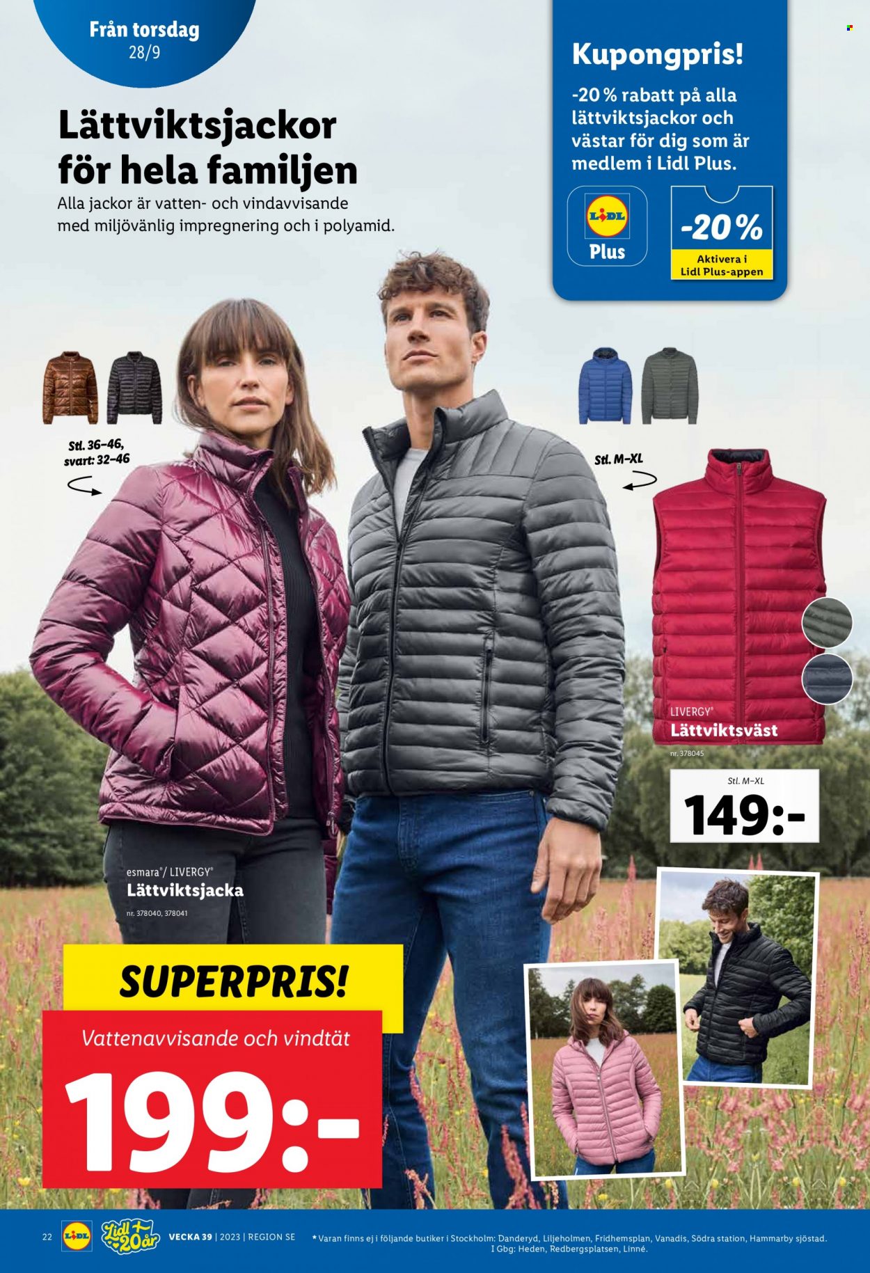 Lidl reklamblad - 25/9 2023 - 1/10 2023. Sida 26
